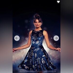 Blackmilk Magic Sky Velvet Longline Princess Dress- Harry Potter